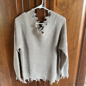 NWOT- off the shoulder sweater